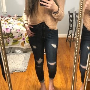 NWOT Hollister Ultra High-Rise Jean Leggings